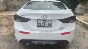 Hyundai Elantra Limited 2012 White