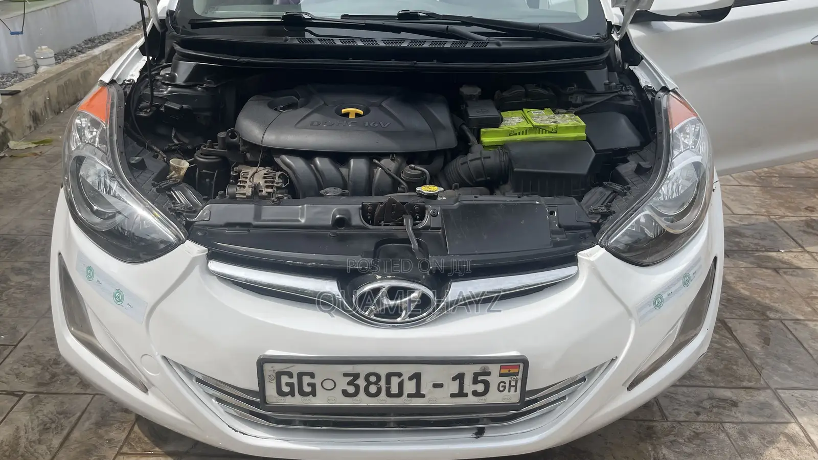 Hyundai Elantra Limited 2012 White
