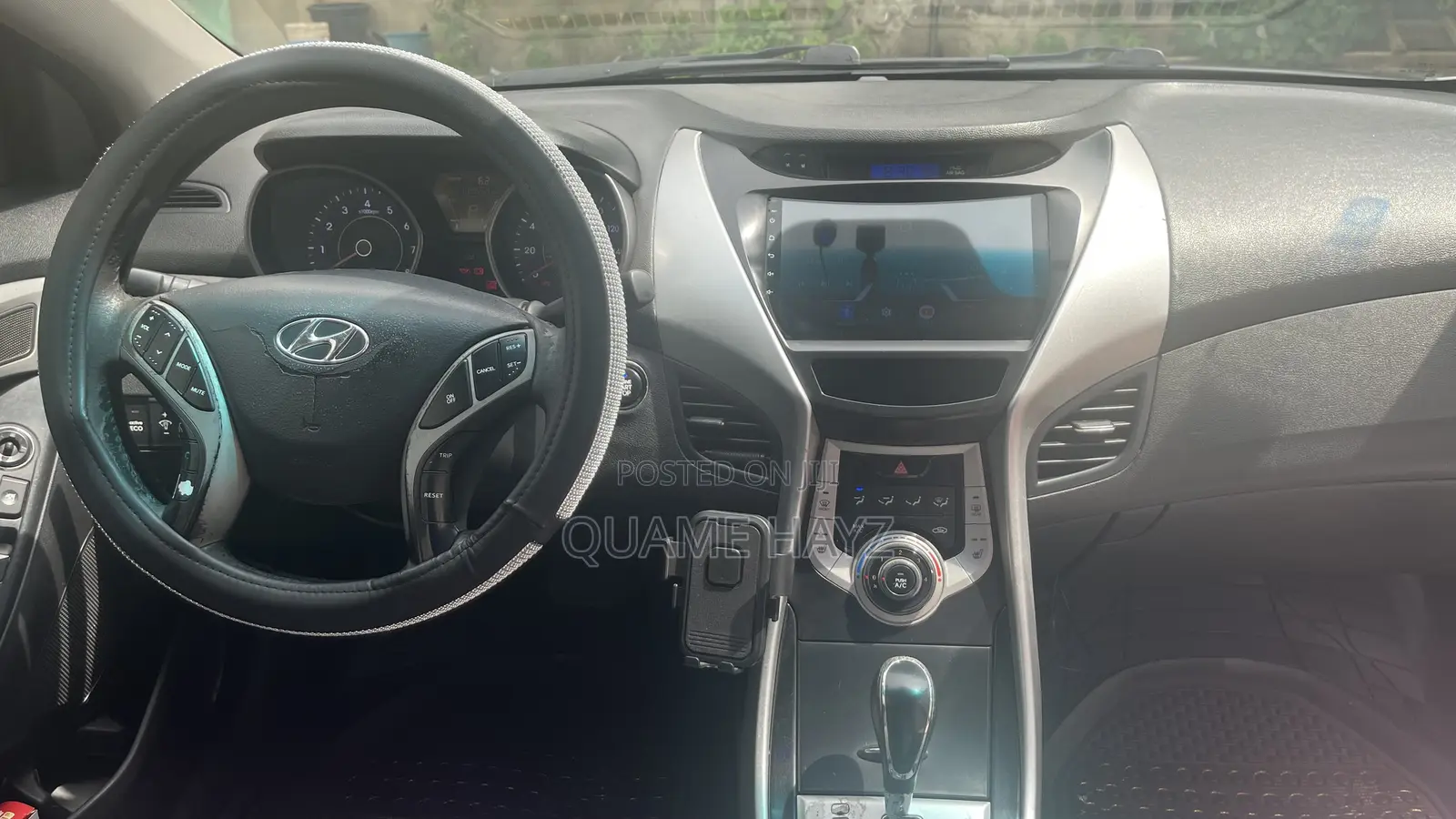 Hyundai Elantra Limited 2012 White