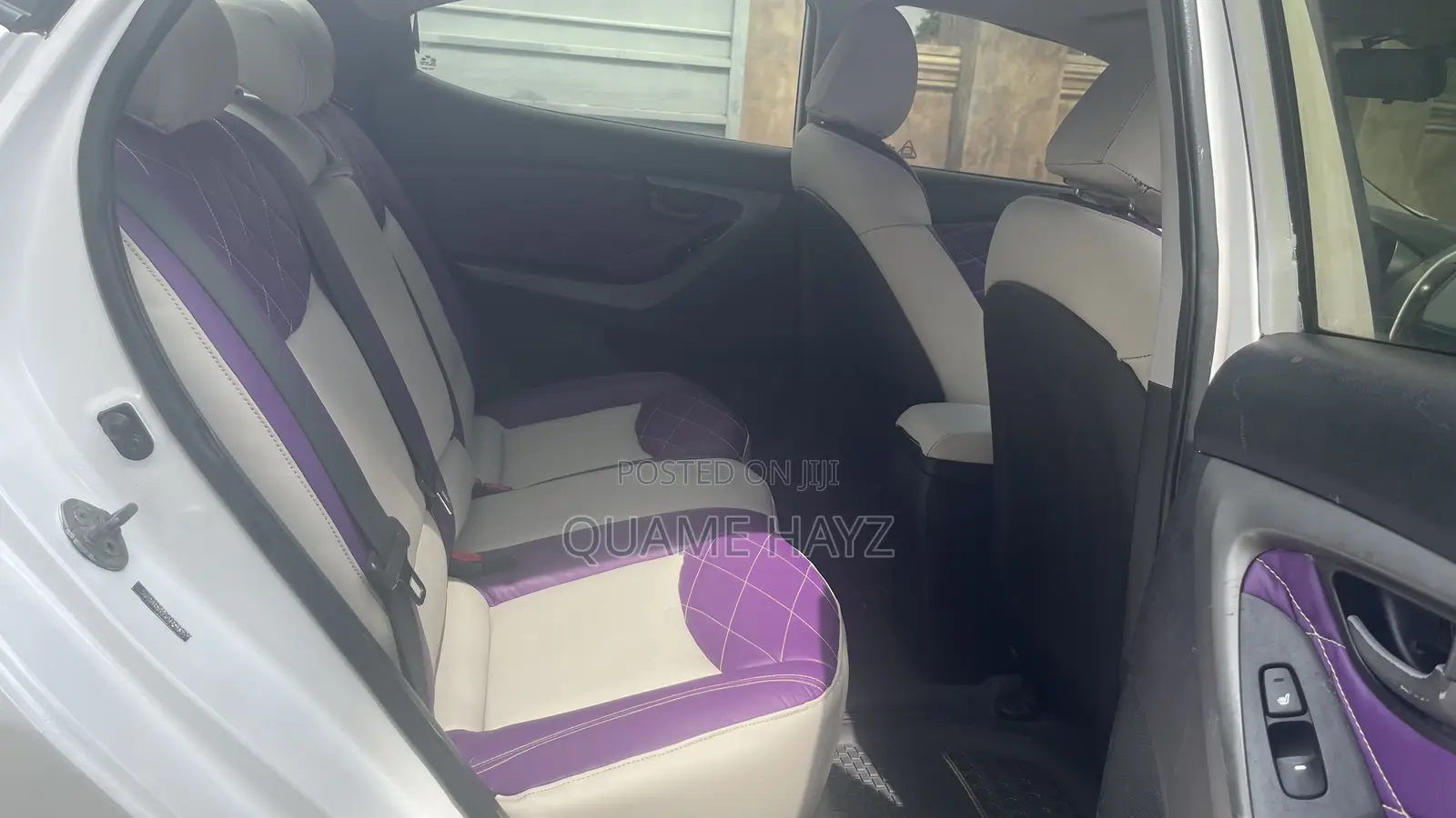 Hyundai Elantra Limited 2012 White