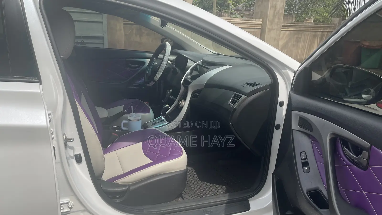 Hyundai Elantra Limited 2012 White