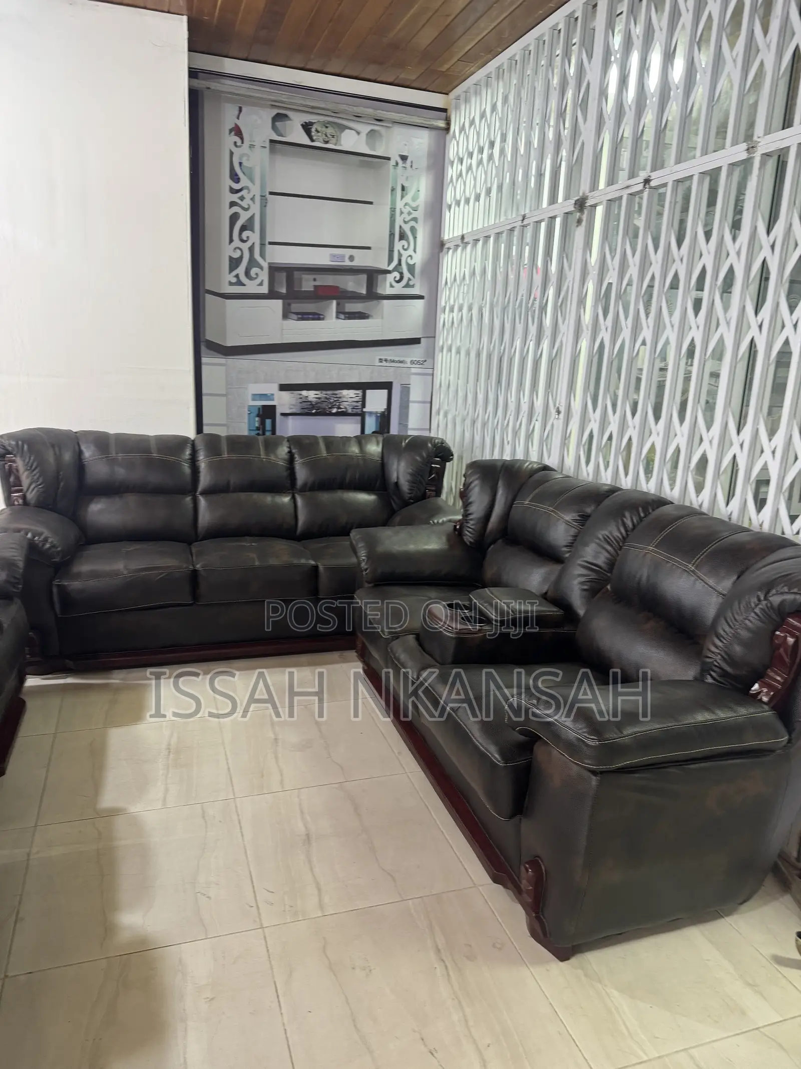 Back Leather Morden Furniture