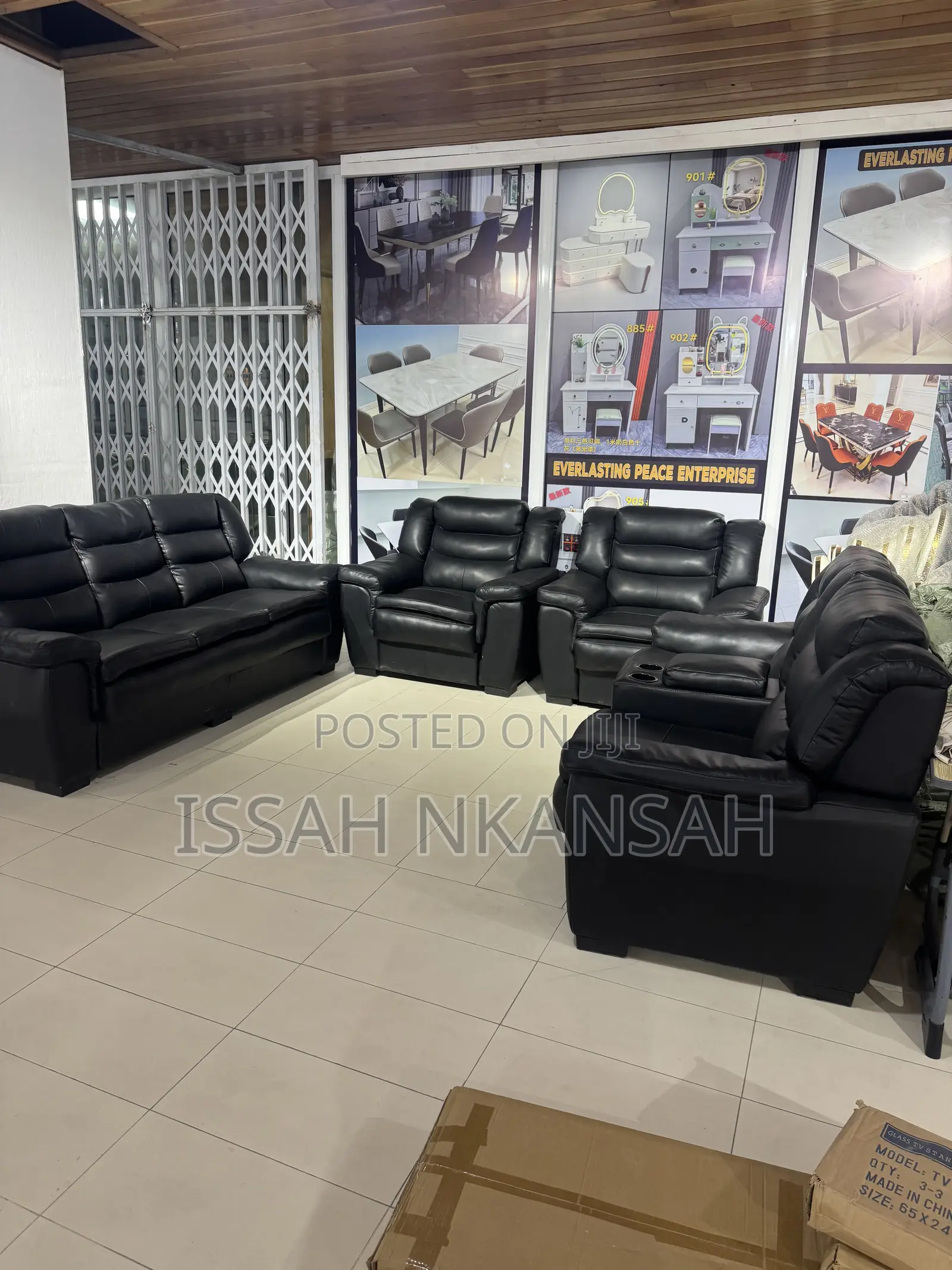 Back Leather Morden Furniture