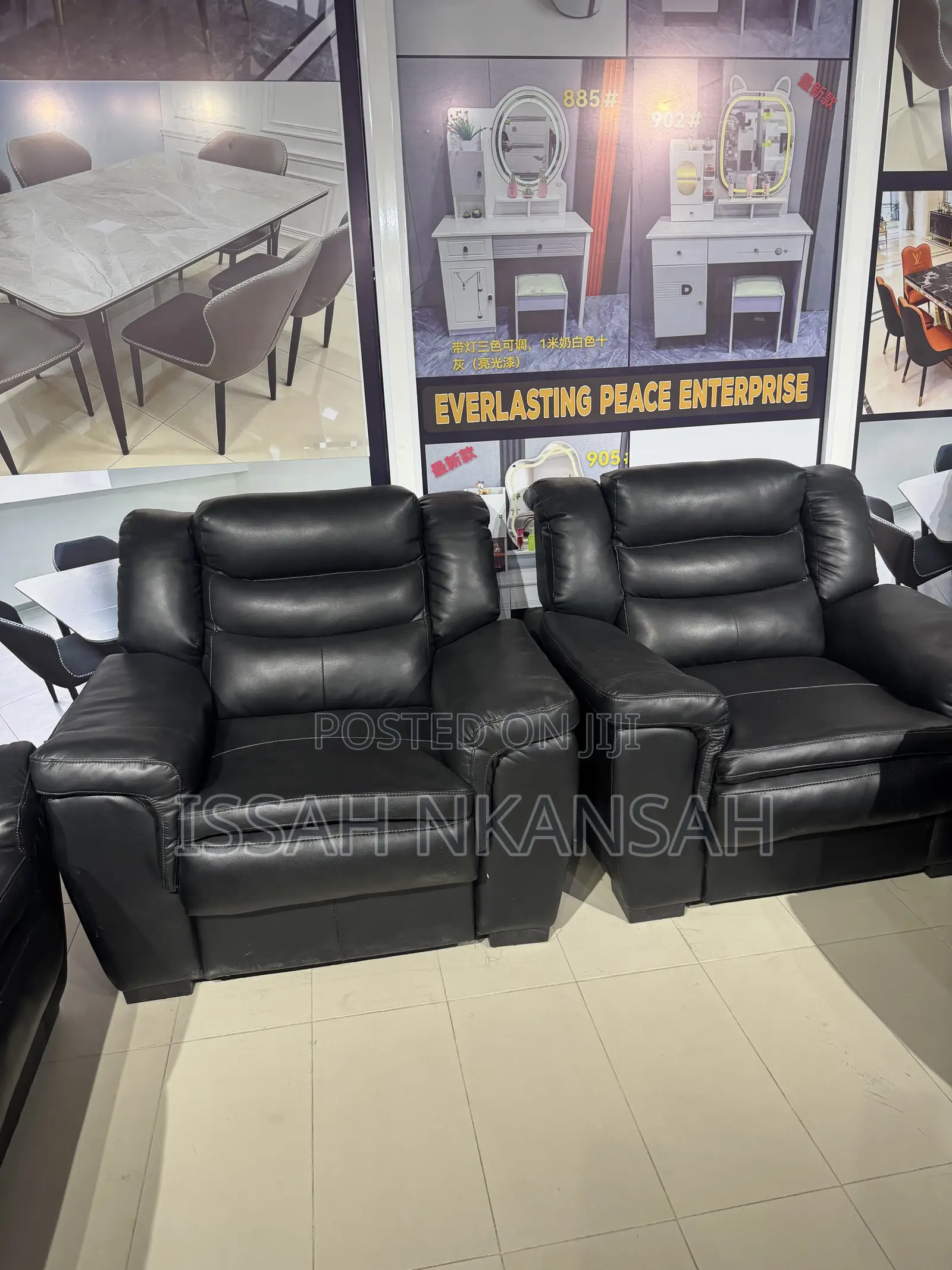 Back Leather Morden Furniture