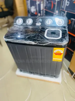 Dark Gray Nasco 7kg Twin Tub Washing Machine