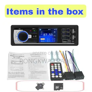 Car Radio Tape With Free 4 GB Memory Card and a Memory Reader