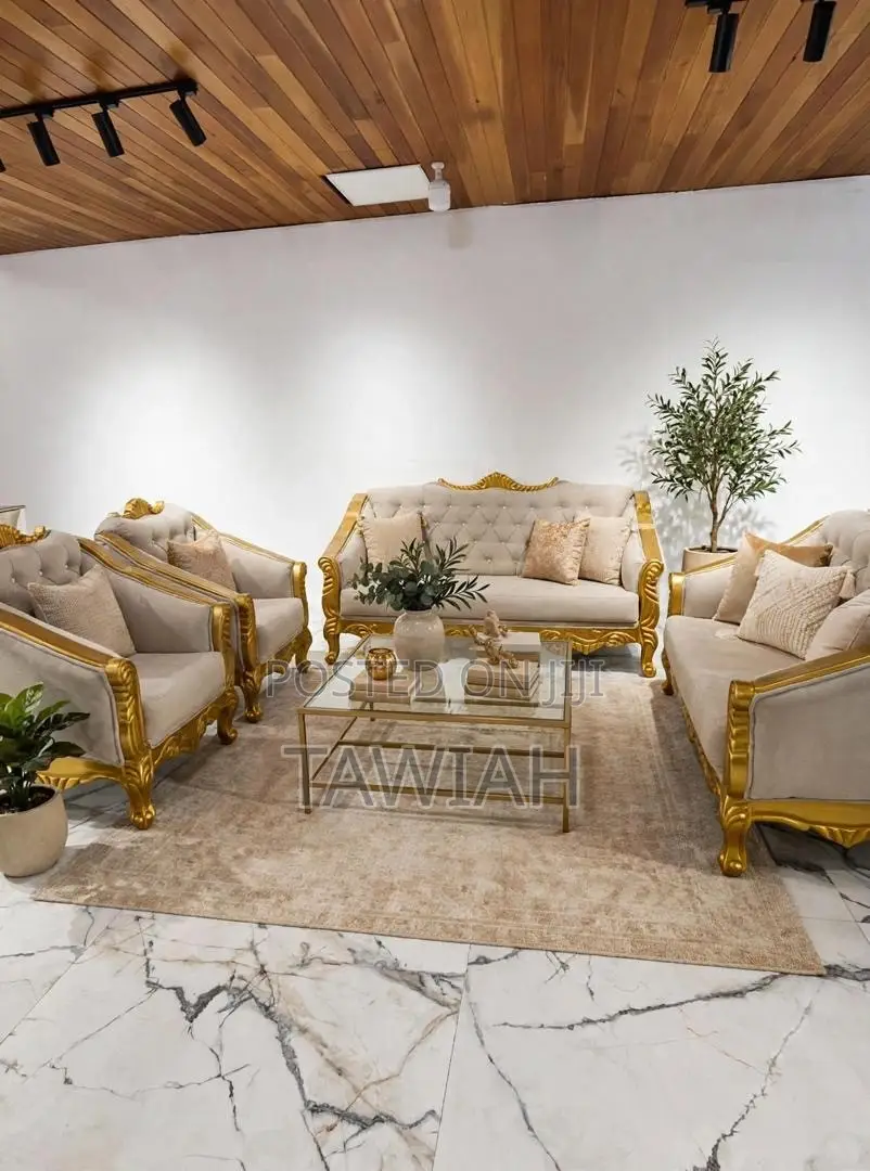 7-Seater Royal Luxury Sofas Set