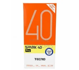 New Tecno Spark 40 Pro 256 GB Black