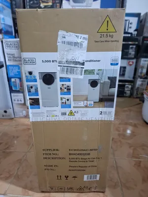 Black+decker 5000btu 3-in-1 Mobile Air Condition... From Uk 🇬🇧