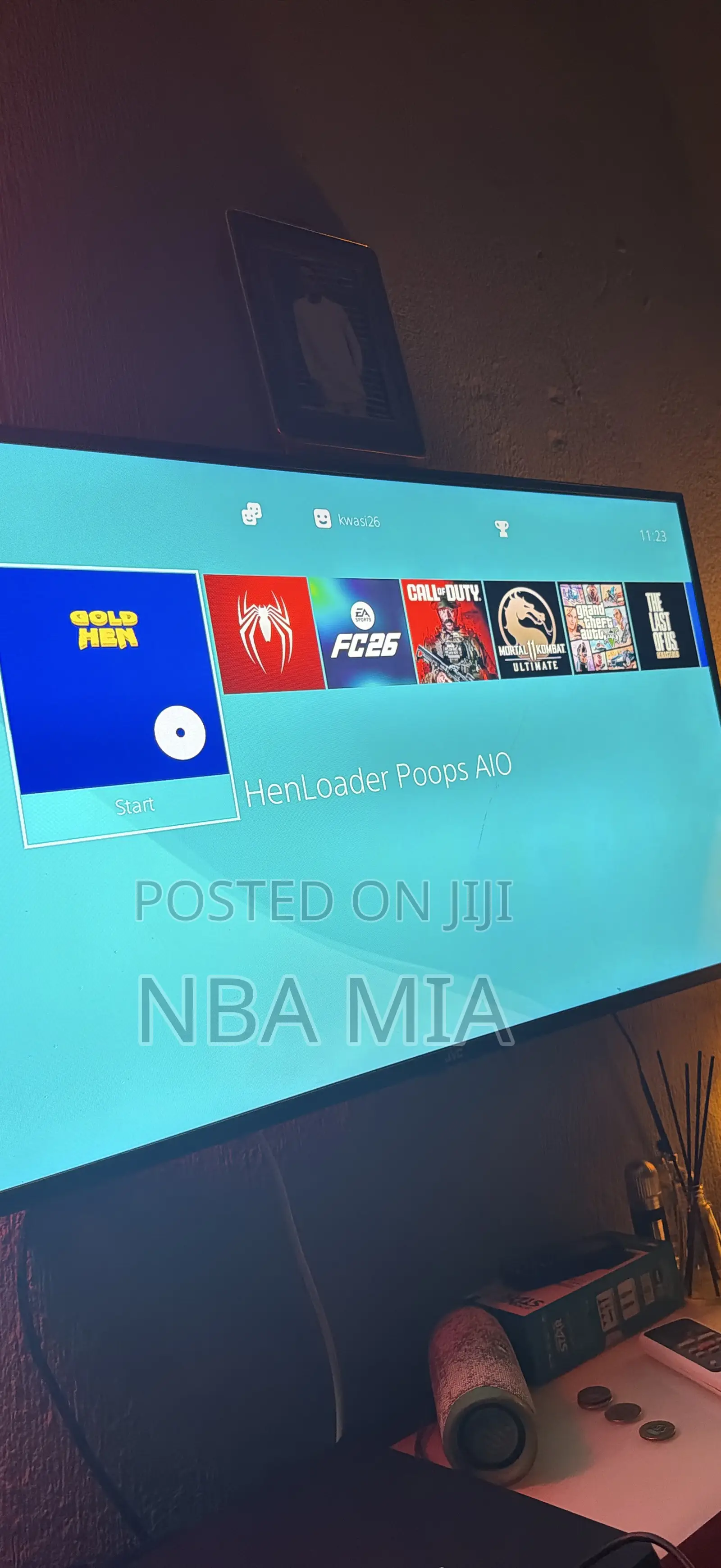 Home Service PS4 Jailbreak Games 40GHS Each