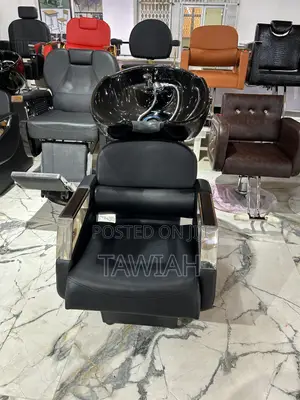 Luxury Shampoo Chair With Ceramic Sink Bowl