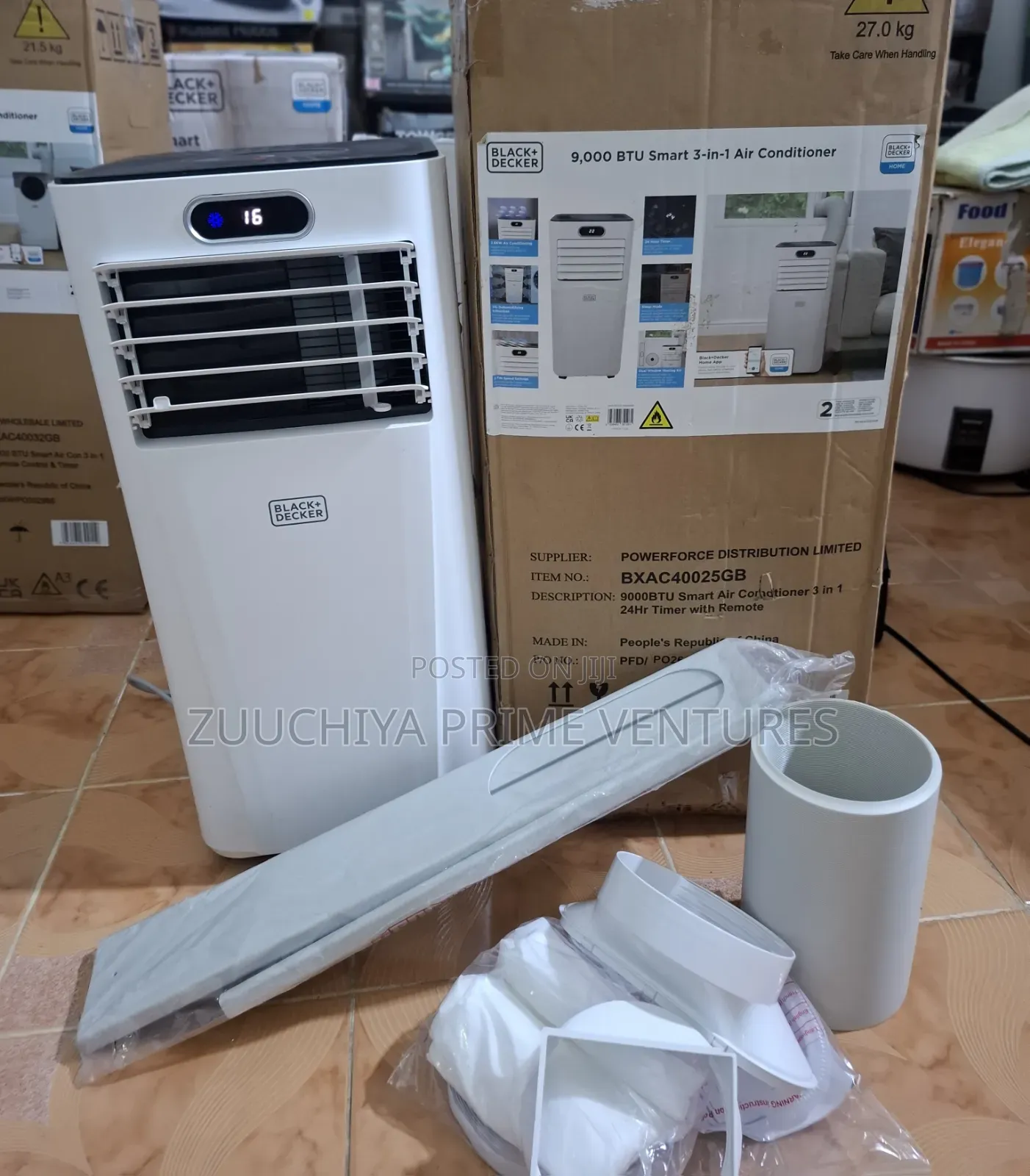 Black+Decker 9000btu (1.HP) Smart Mobile Air Condition.. UK 🇬🇧