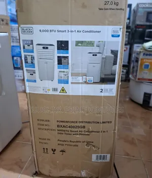 Black+Decker 9000btu (1.HP) Smart Mobile Air Condition.. UK 🇬🇧