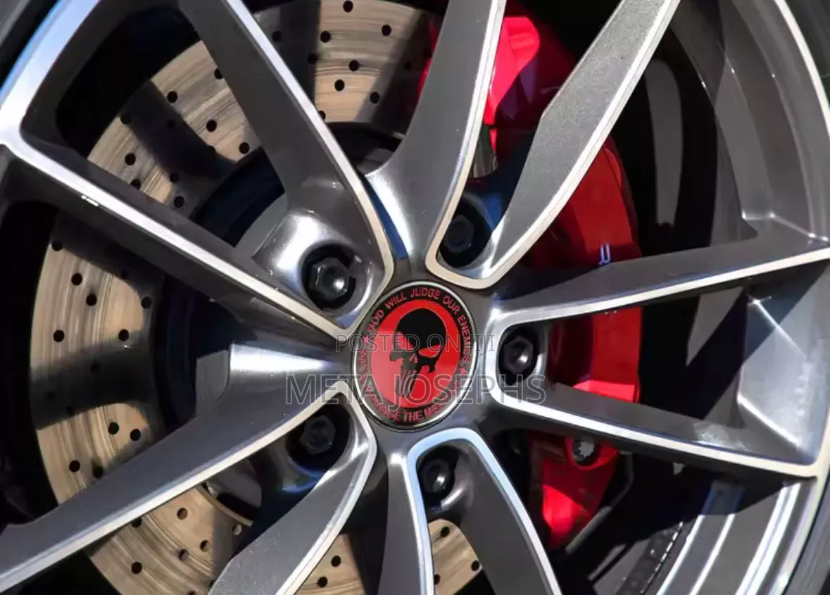 Cool Car Center Wheel Cap Decal/Sticker