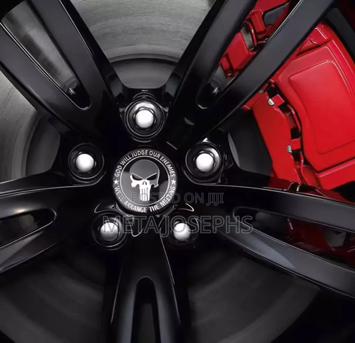 Cool Car Center Wheel Cap Decal/Sticker