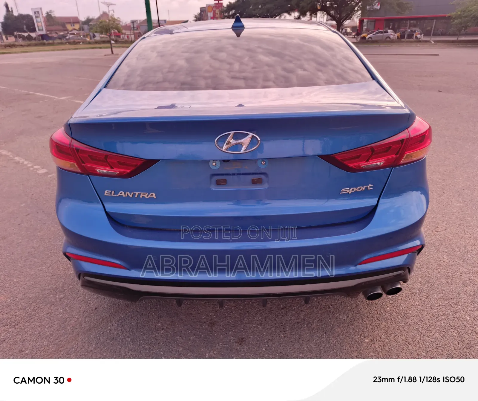 Hyundai Elantra 2018 Blue