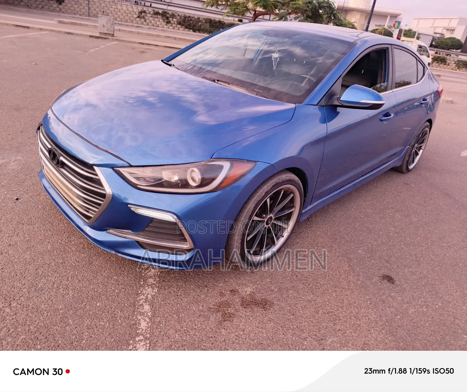 Hyundai Elantra 2018 Blue