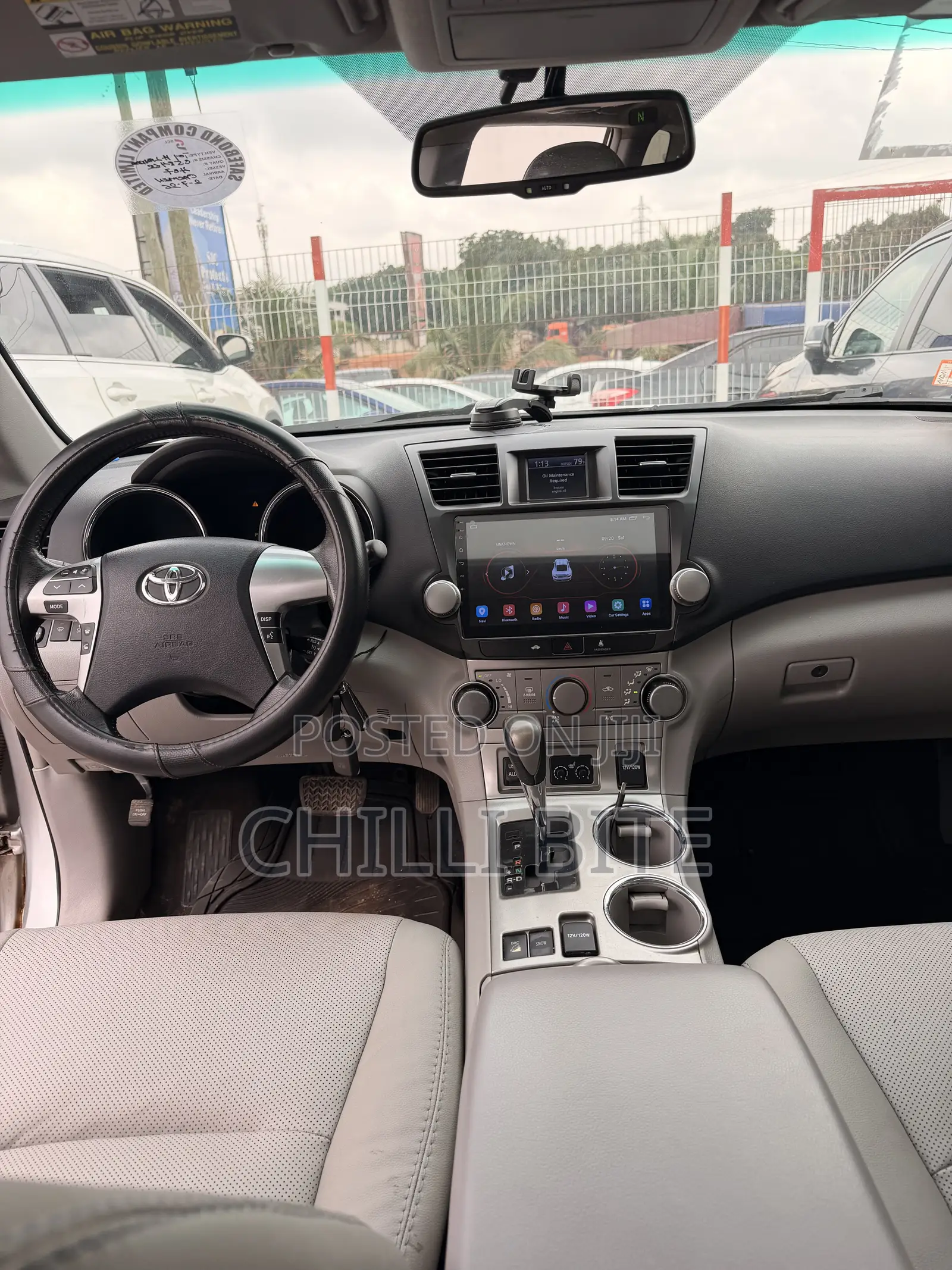 Toyota Highlander 2.7L 2WD 2013 Silver