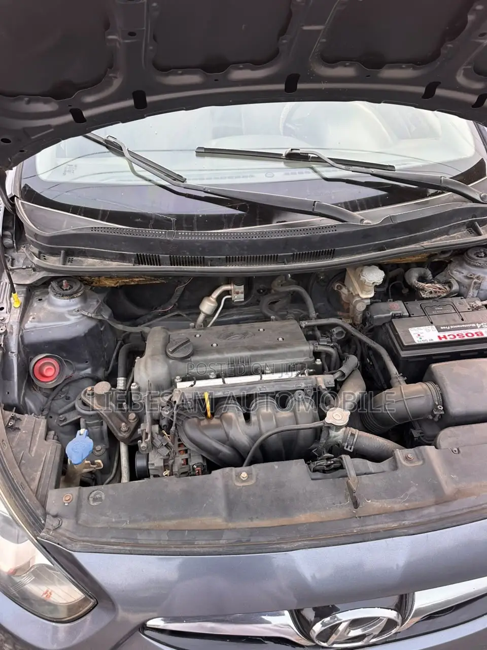 Hyundai Accent GLS 2012 Gray