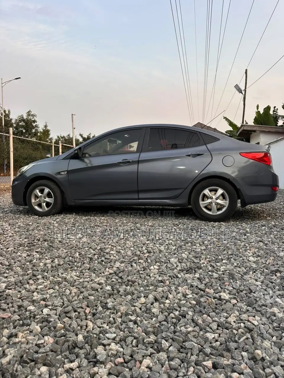 Hyundai Accent GLS 2012 Gray