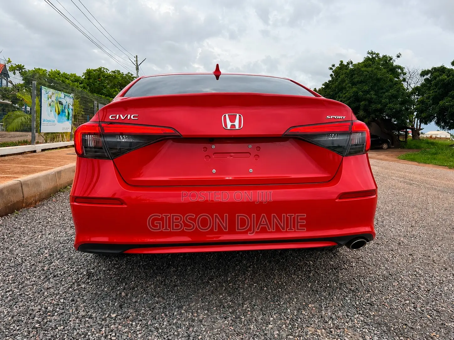 Honda Civic Sport 2022 Red
