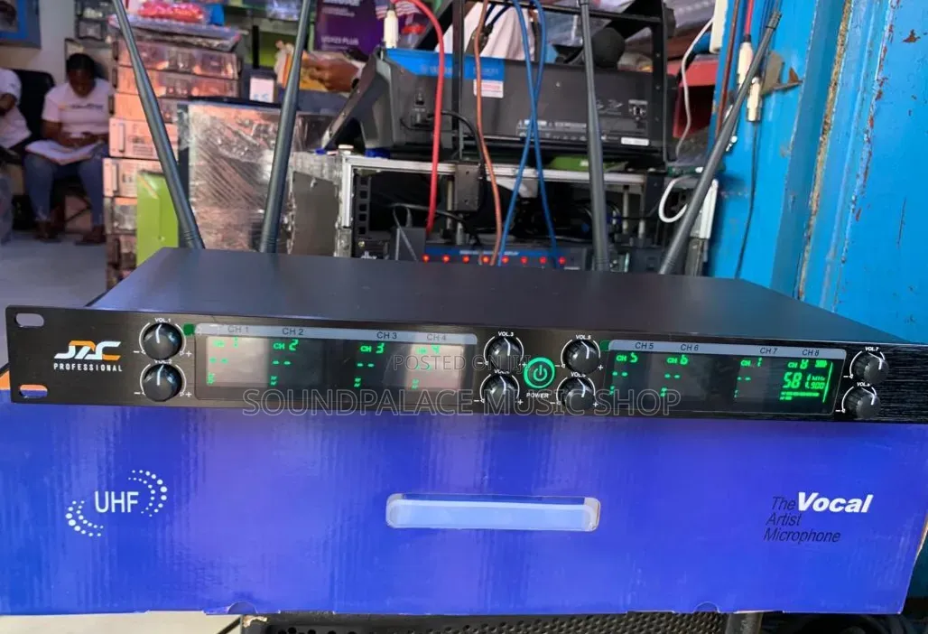 JAC Professional 8-in-1 UHF Wireless Microphone