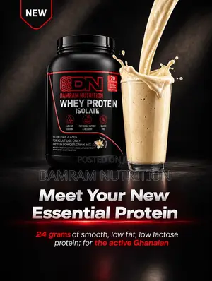 Damram Nutrition Whey Protein Isolate 5lb