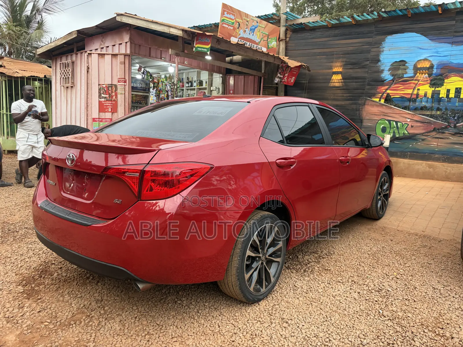 Toyota Corolla SE 4dr Sedan (1.8L 4cyl CVT) 2017 Red