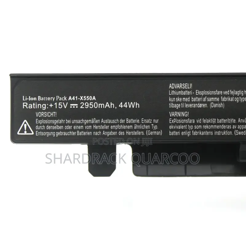 A41-X550a Battery Suitable for ASUS Y481c Y581c K550j X450v X550c Fx50