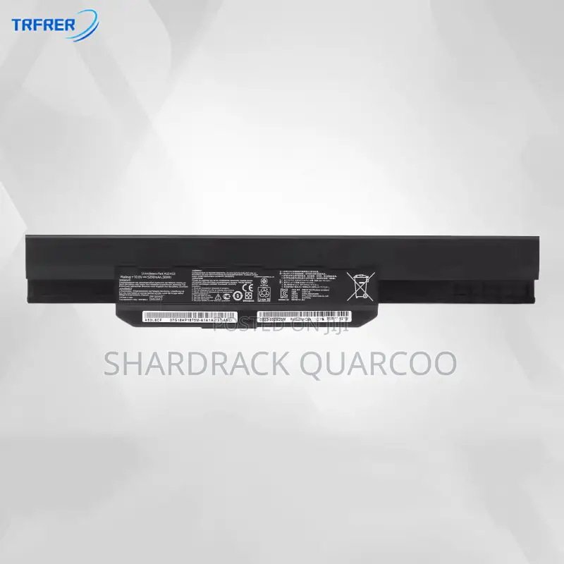 A32-K53 Is Compatible With ASUS Battery A43b A53e K43f K53j X43s/U X53