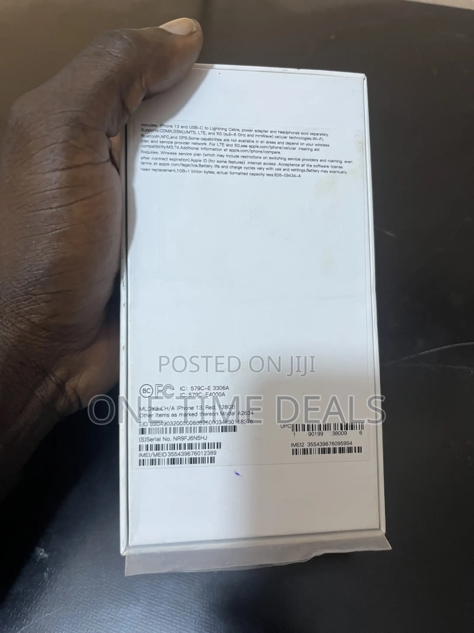 New Apple iPhone 13 128 GB Red