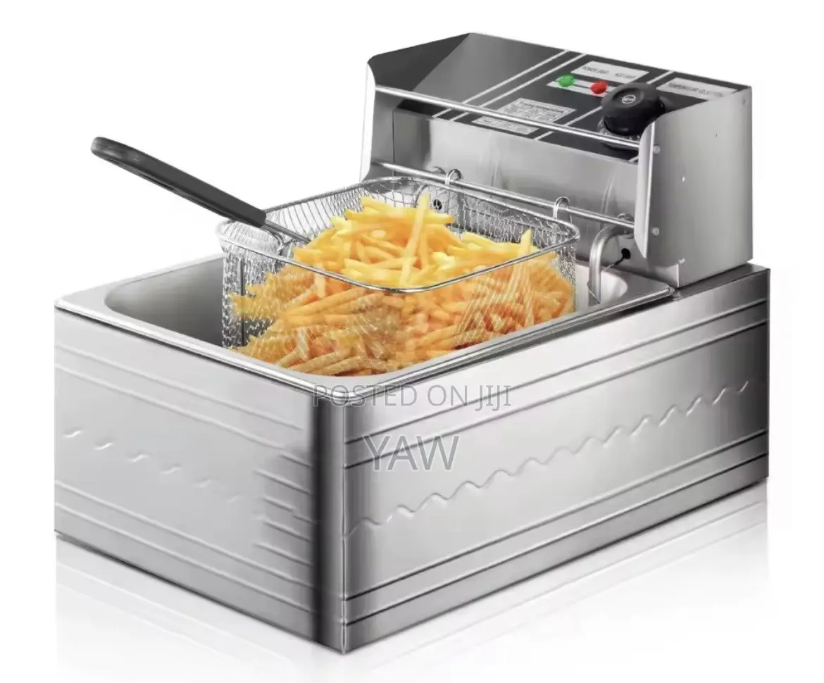 Electric Deep Fryer 6L 2800W - Silver