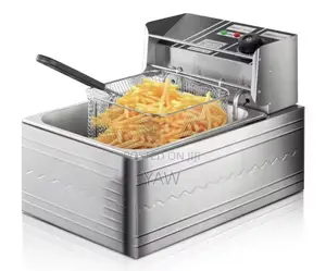 Electric Deep Fryer 6L 2800W - Silver