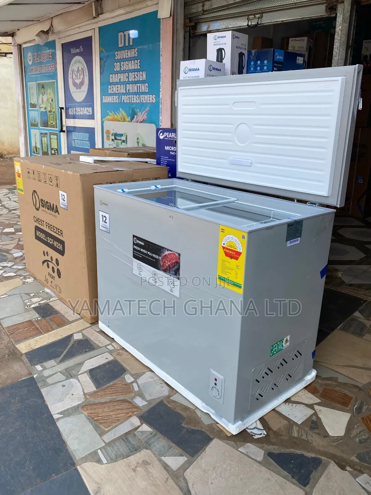 Sigma 254 Litre Quality Fast Cooling and Freezing Chest Freezer