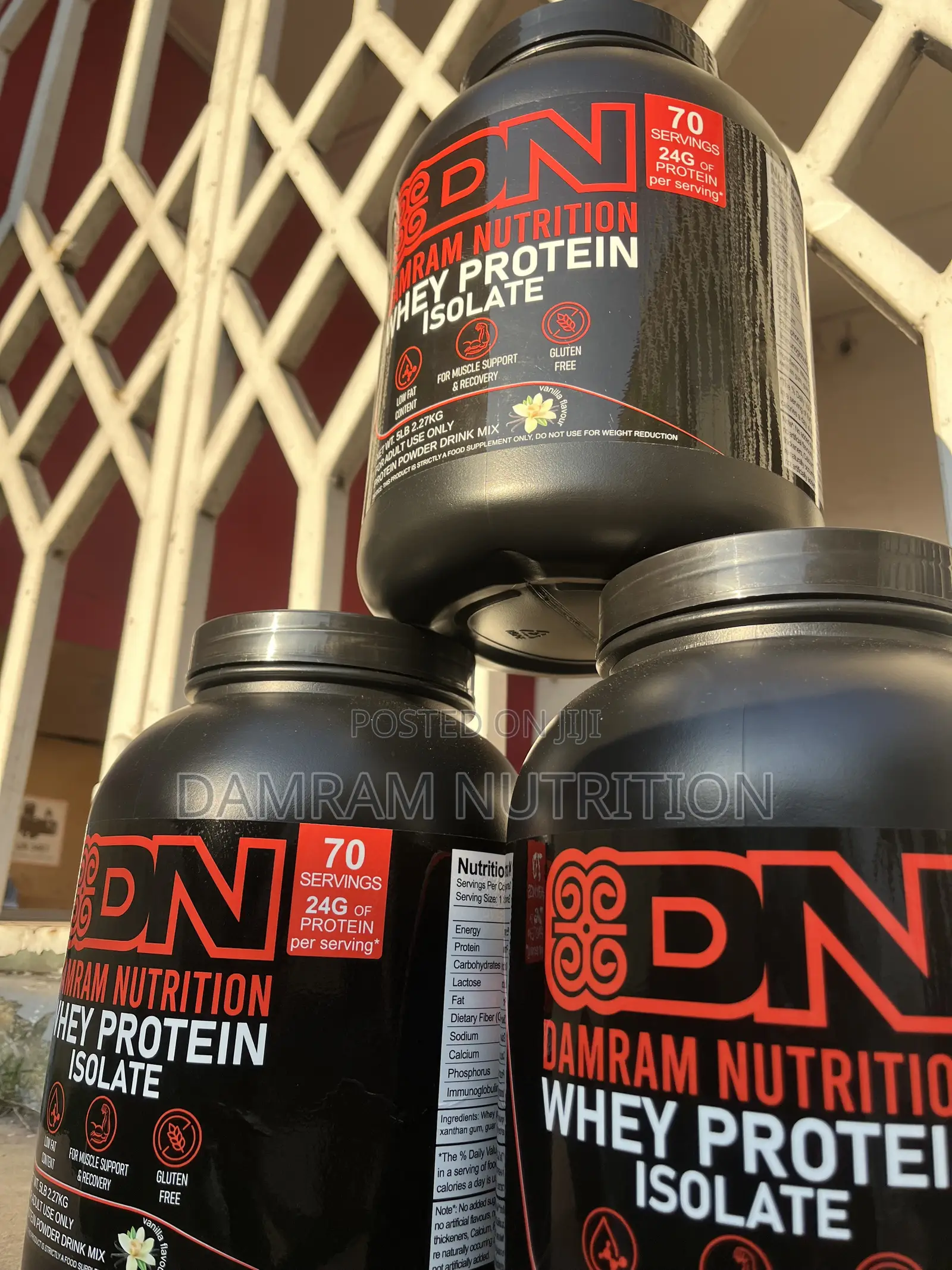 Damram Nutrition Whey Protein Isolate 5lb