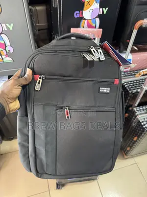 Premium Quality Suissewin Stock Backpack Very Durable.