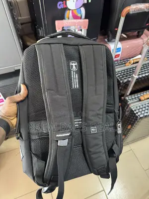 Premium Quality Suissewin Stock Backpack Very Durable.