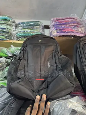 Premium Quality Suissewin Stock Backpack Very Durable.