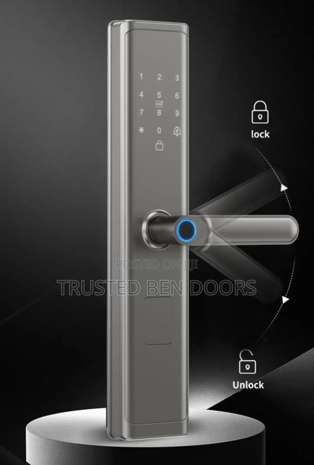 Remotely Control Your Door With Tuya Wifi App Biometric Smart Lock