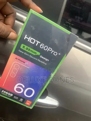 New Infinix Hot 60 Pro+ 256 GB Black