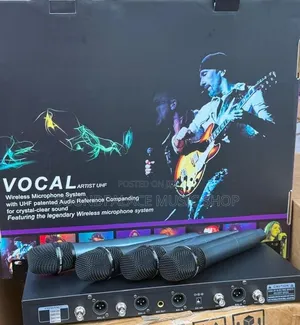 Shure U-6600 4-in-1 Professional Wireless Microphone