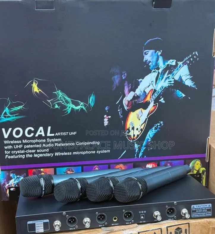 Shure U-6600 4-in-1 Professional Wireless Microphone