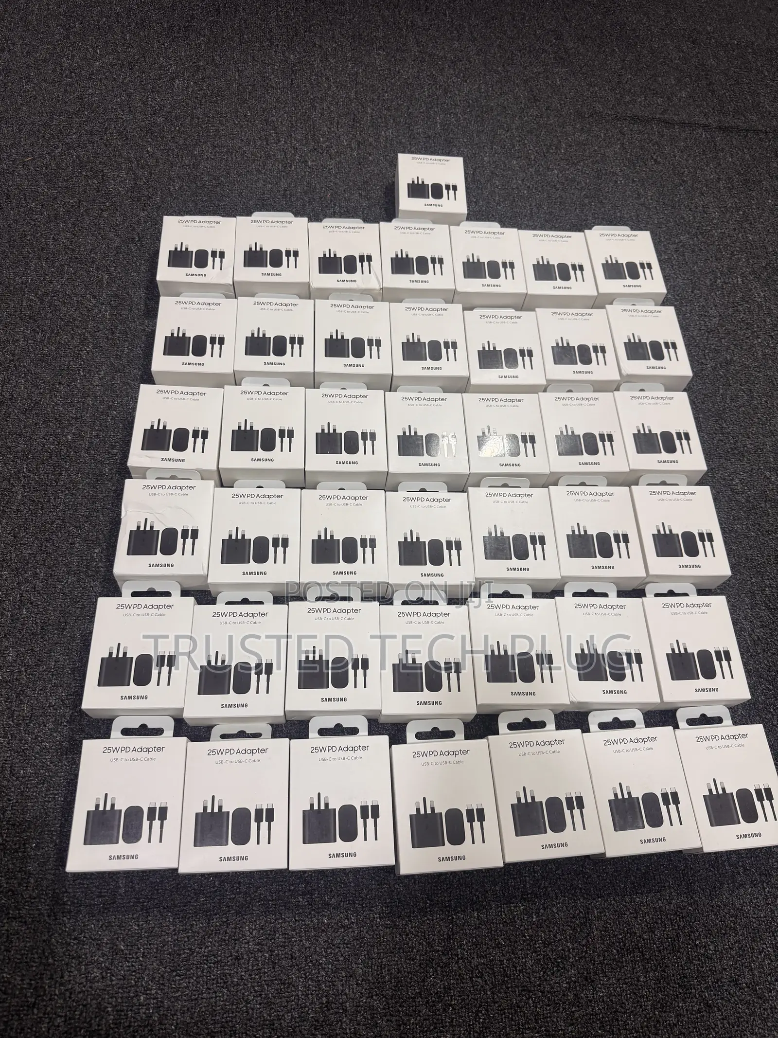 Original Samsung 25w Pd Type C to C Charger From America in Stock