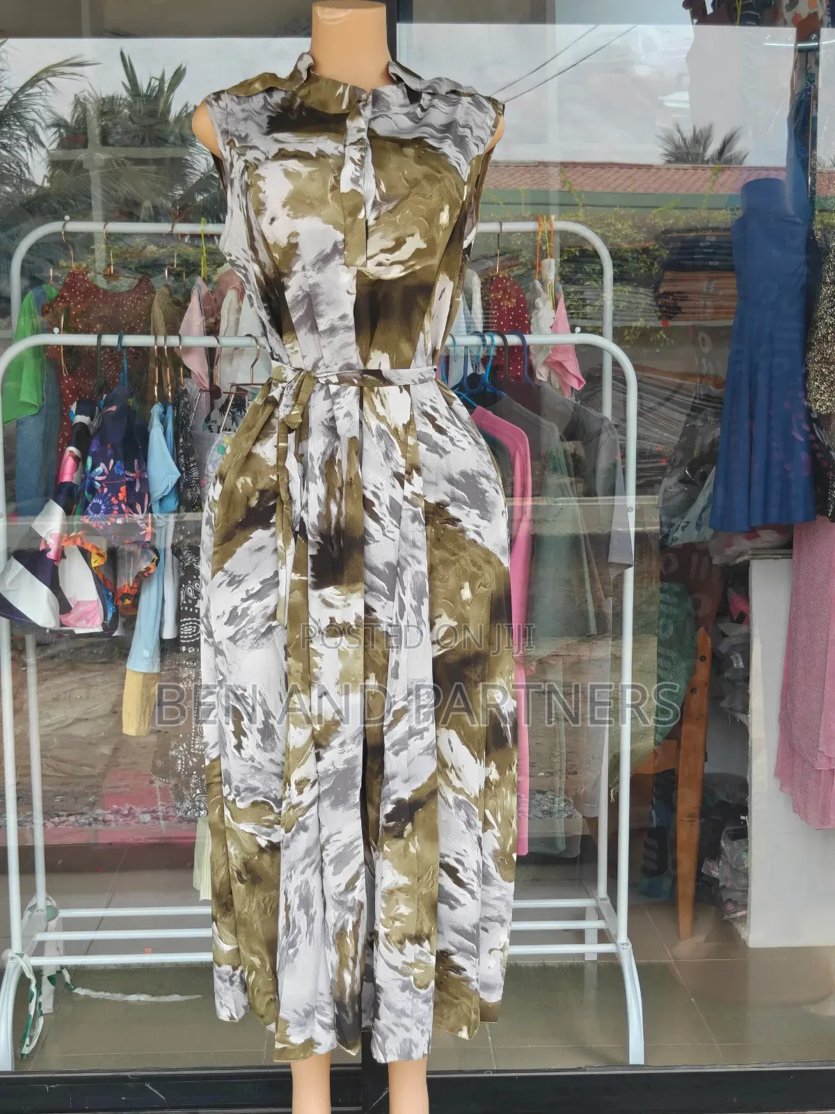 Ladies Belted Dress