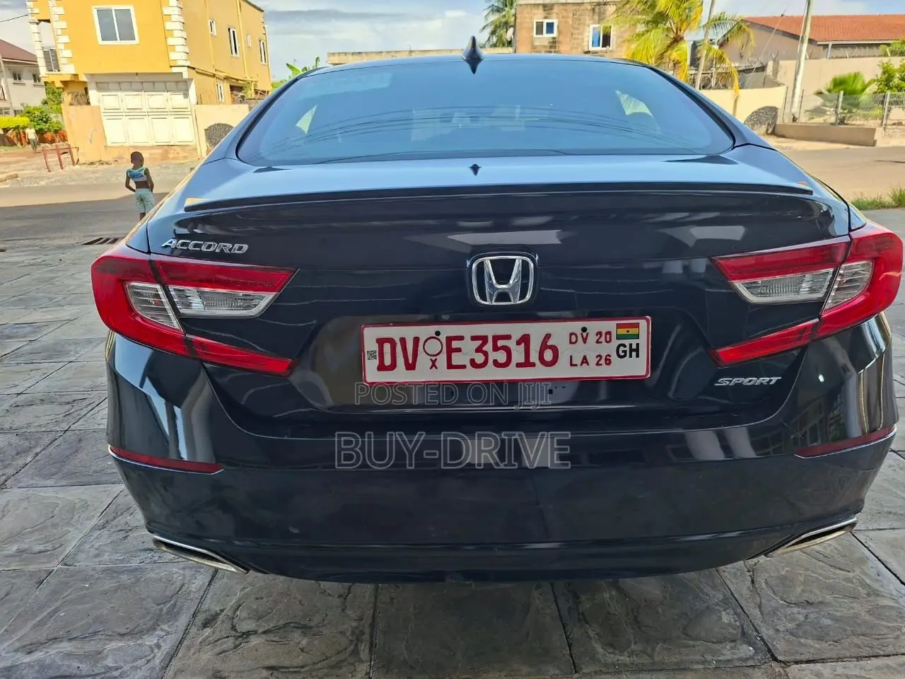 Honda Accord Sport (1.5L 4cyl Turbo CVT) 2019 Black