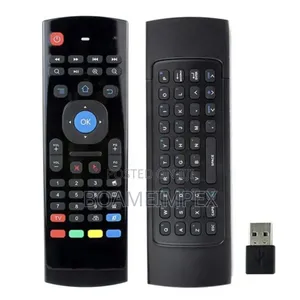 Air Mouse With Keyboard for Smart TVs and PC