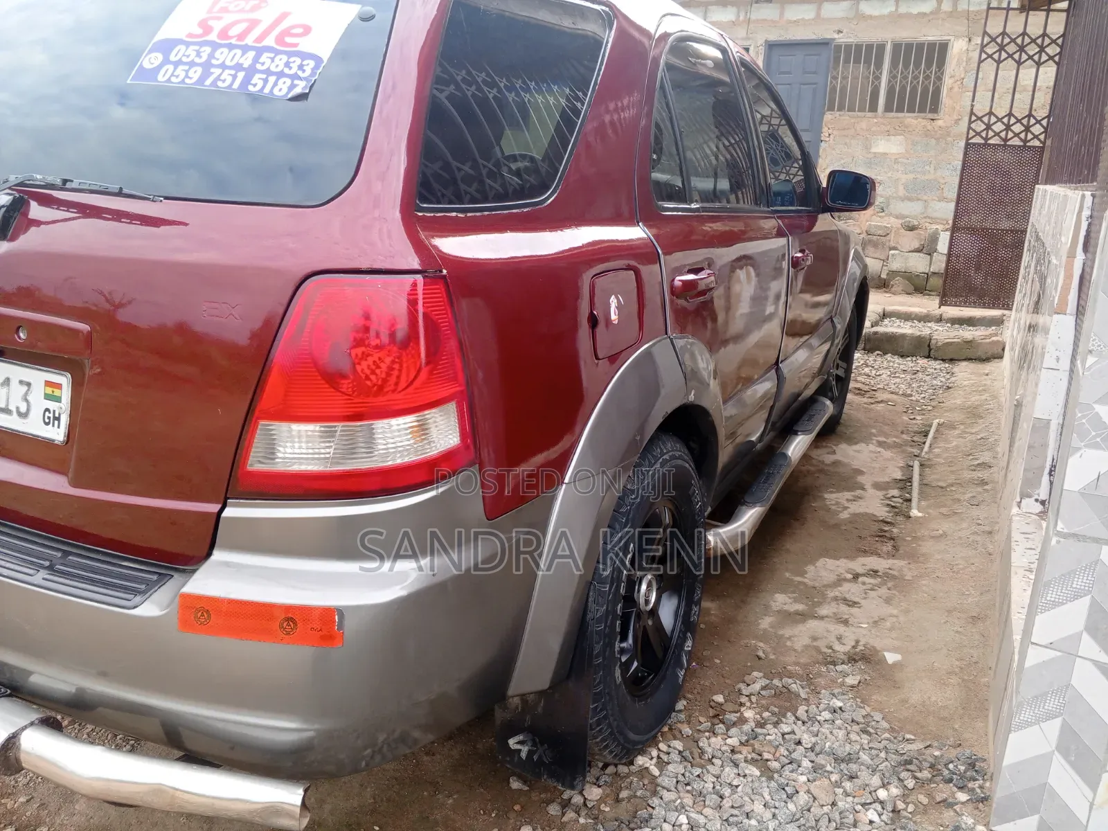 Kia Sorento 3.5 V6 Automatic 2005 Red