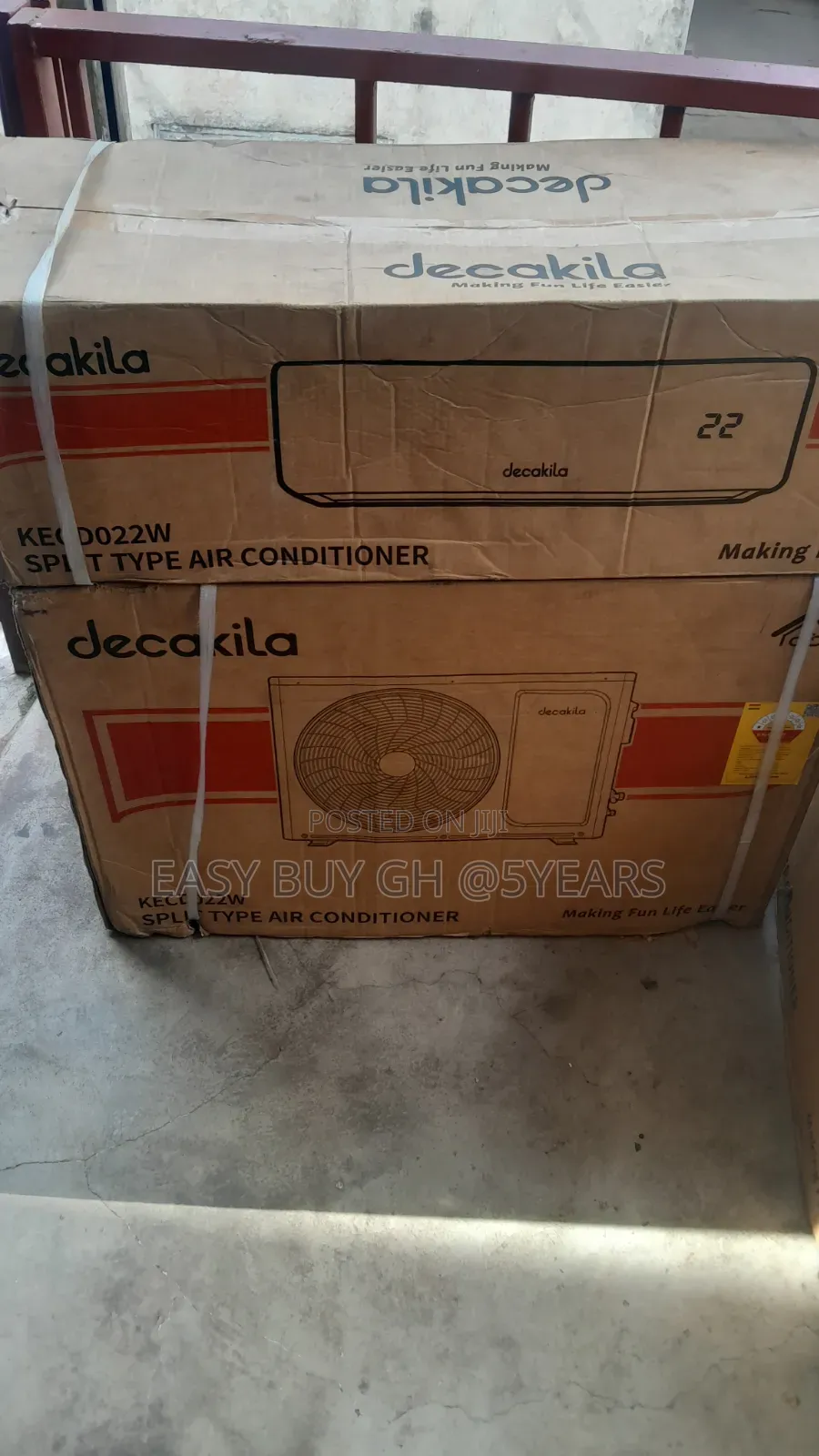 Decakila, Peace and Love 2.0hp Decakila Air Conditioner
