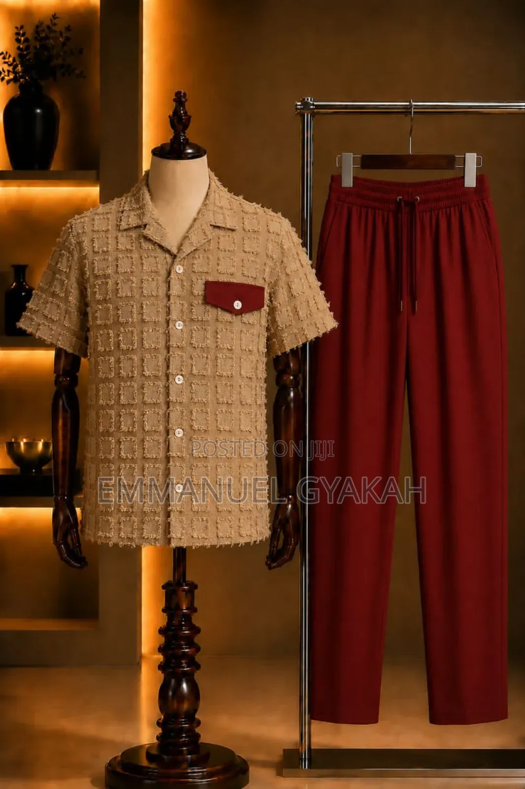 Executive PERFECTMAN Top and Trouser Set
