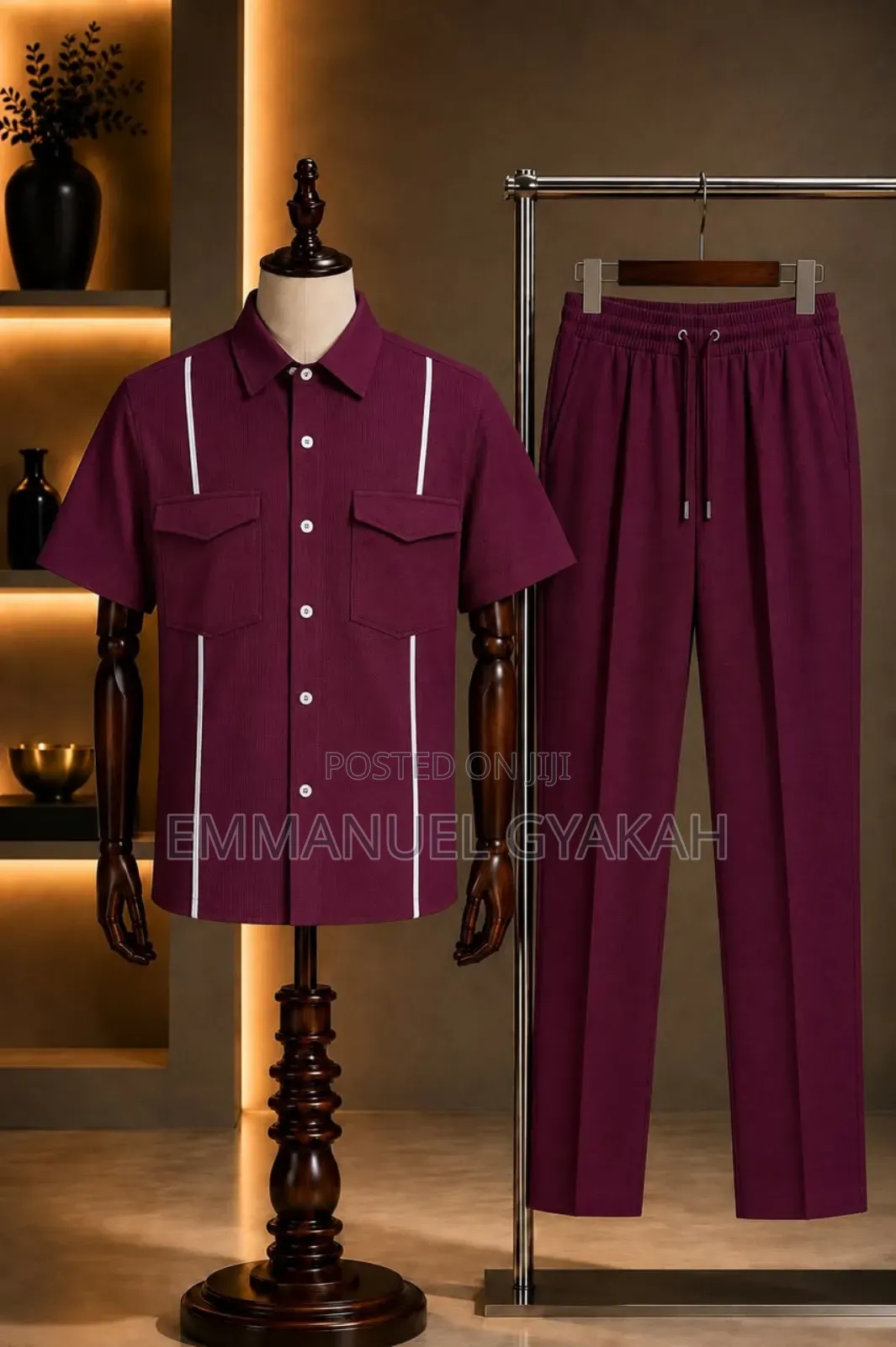 Executive PERFECTMAN Top and Trouser Set